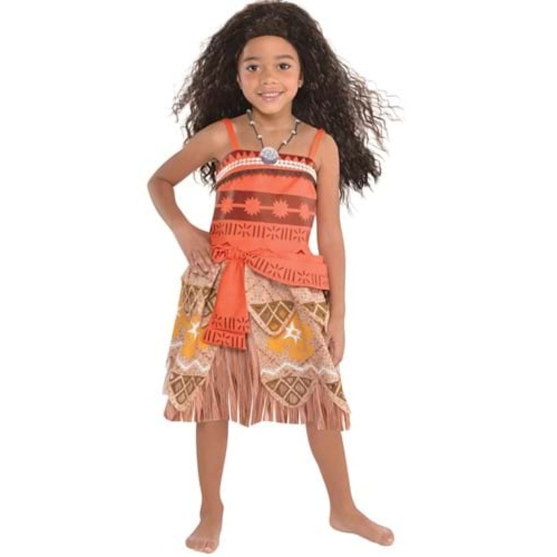 Girl's Moana Costume 3T/4T