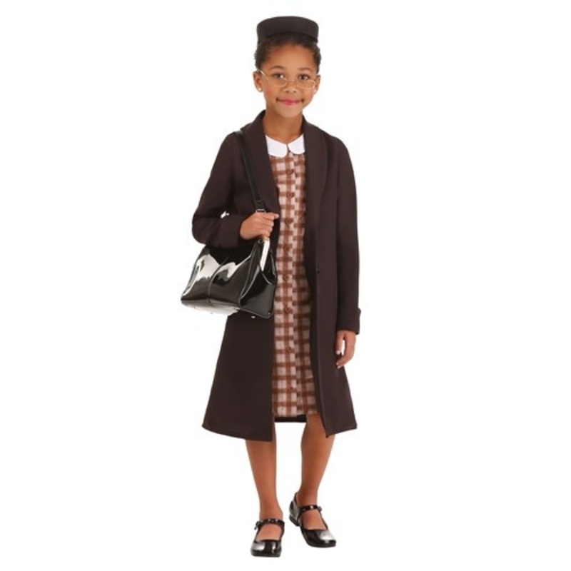 Girl's Rosa Parks Costume X-Small