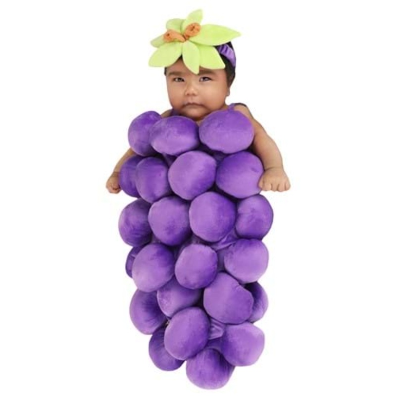 Grape Costume Bunting for Infants 0/3 Months