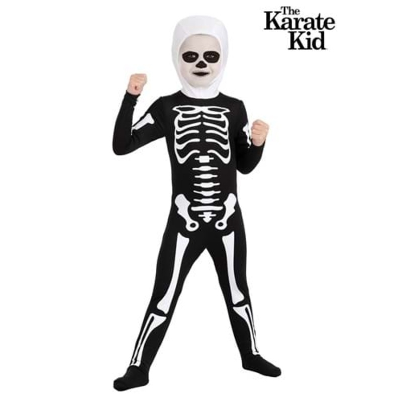 Karate Kid Skeleton Suit Costume for Toddlers 18MO