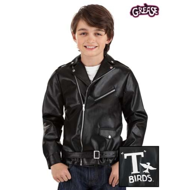 Kid's Grease T-Bird Costume Jacket X-Small