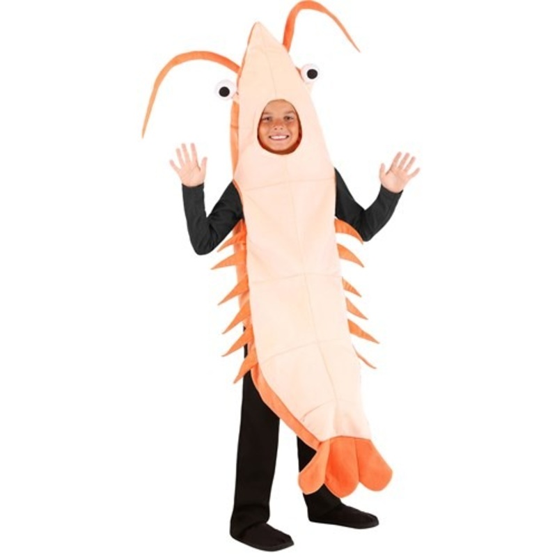 Kids Shrimp Costume Small