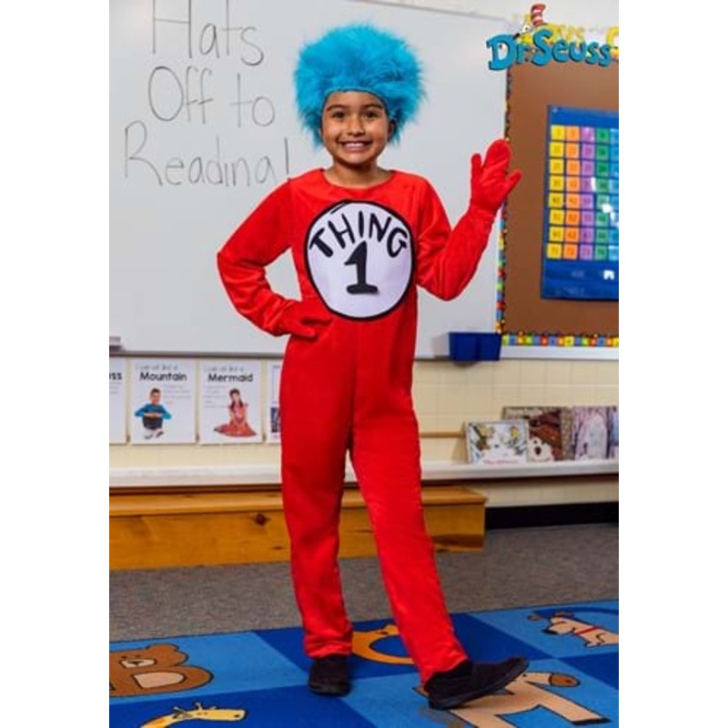 Kids Thing 1&2 Deluxe Costume X-Small