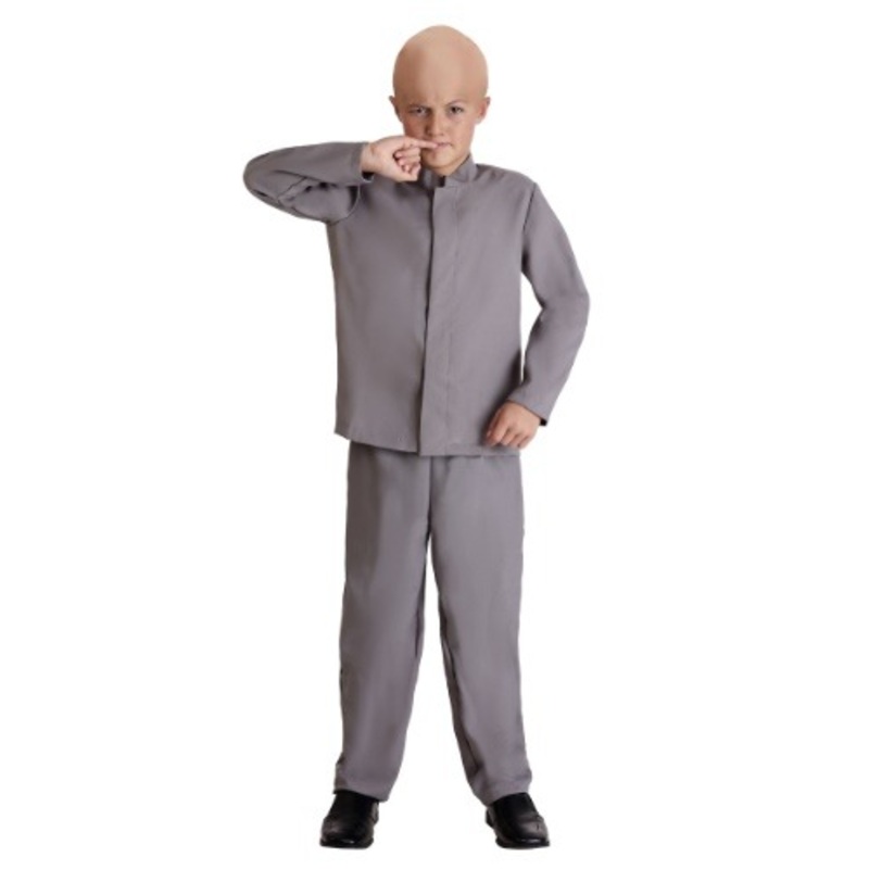 Mini Grey Suit Costume for Boys X-Small