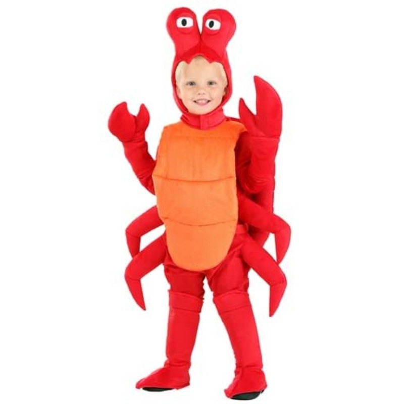 Red Crab Costume for Toddlers 18 Months