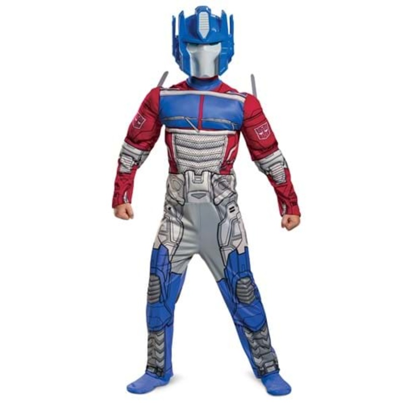 Transformers Kid's Muscle Optimus Prime Costume 3T/4T