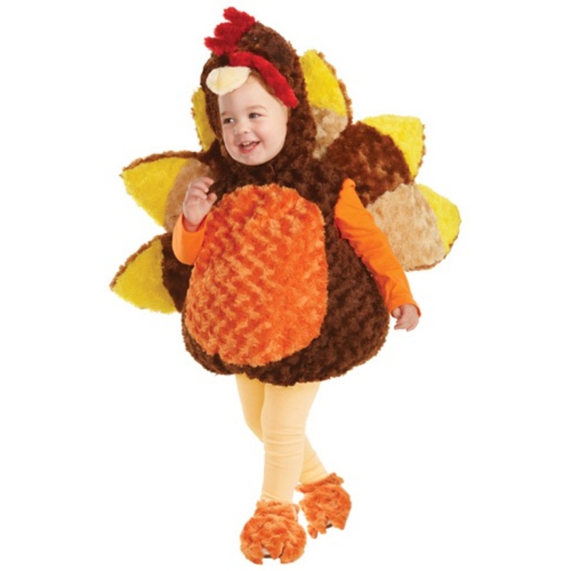 Turkey Toddler Costume Large (2T-4T)