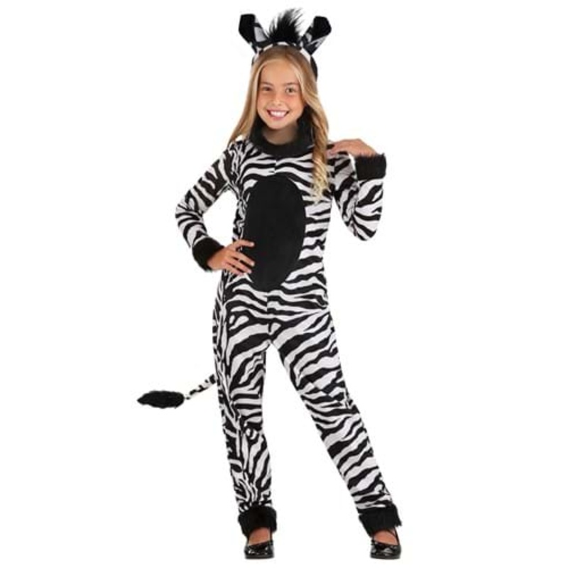 Zebra Costume for Girls Small