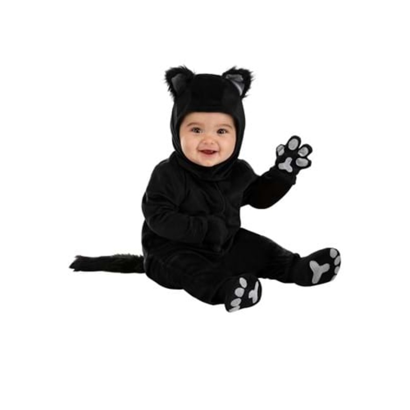Black Cat Costume for Infants 0/3 Months