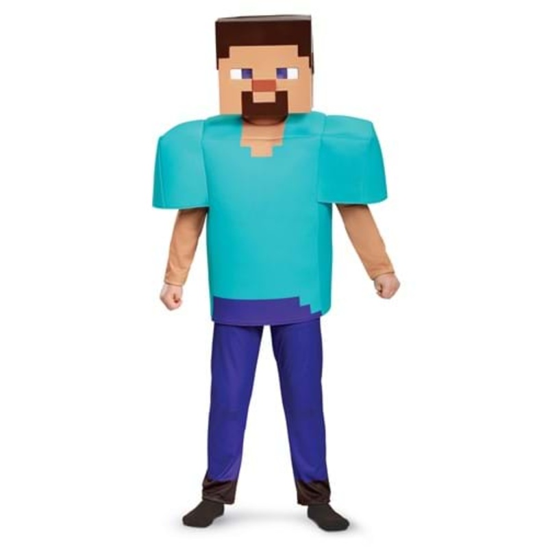 Boy's Minecraft Steve Deluxe Costume Size 4/6