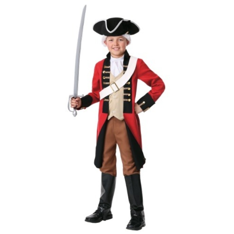 British Redcoat Kid's Costume Small