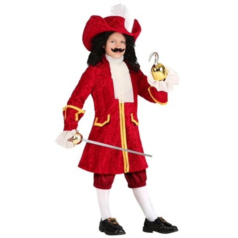 Captain Hook Costume for Kids  X-Small