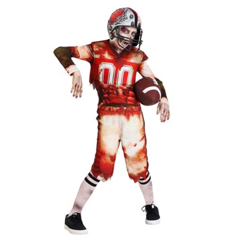 Child Zombie Football Player Costume X-Small