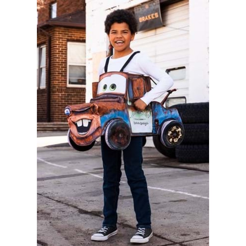 Deluxe Kids Cars Tow Mater Costume Standard