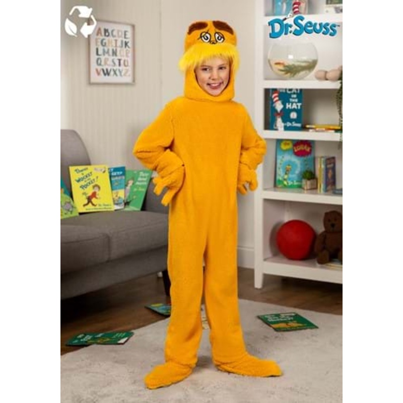 Dr. Seuss The Lorax Sustainable Materials Costume for Kids X-Small