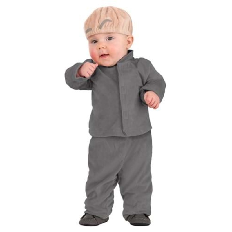 Evil Gray Suit Costume for Infants 0/3 Months
