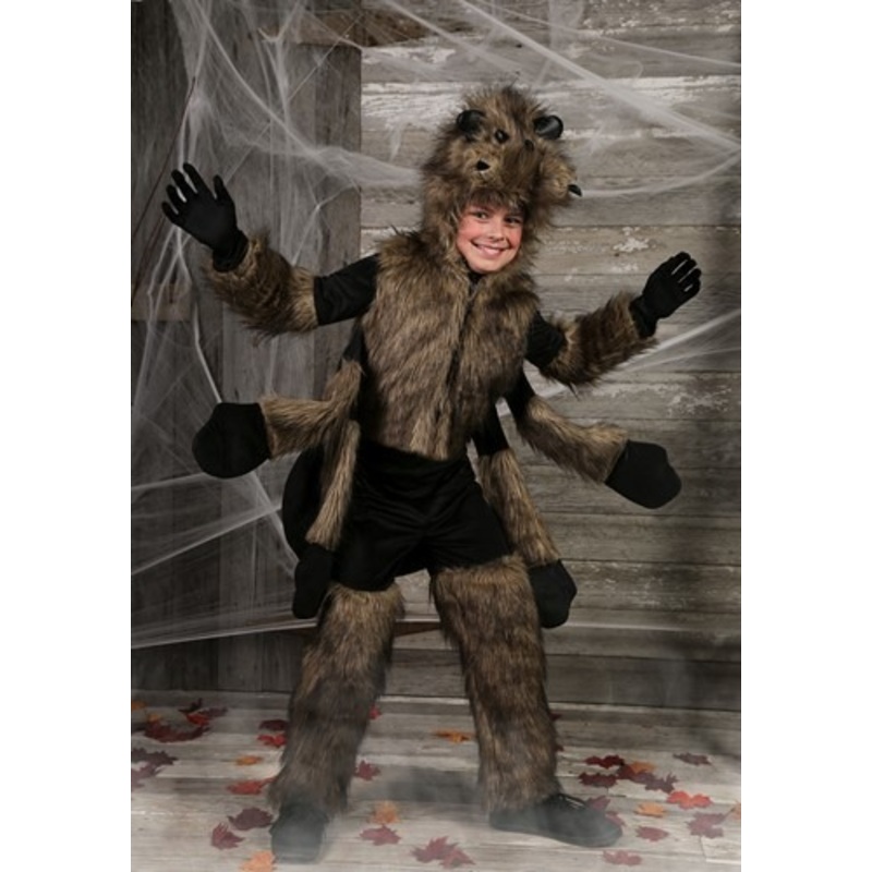 Furry Tarantula Spider Costume for Kids X-Small