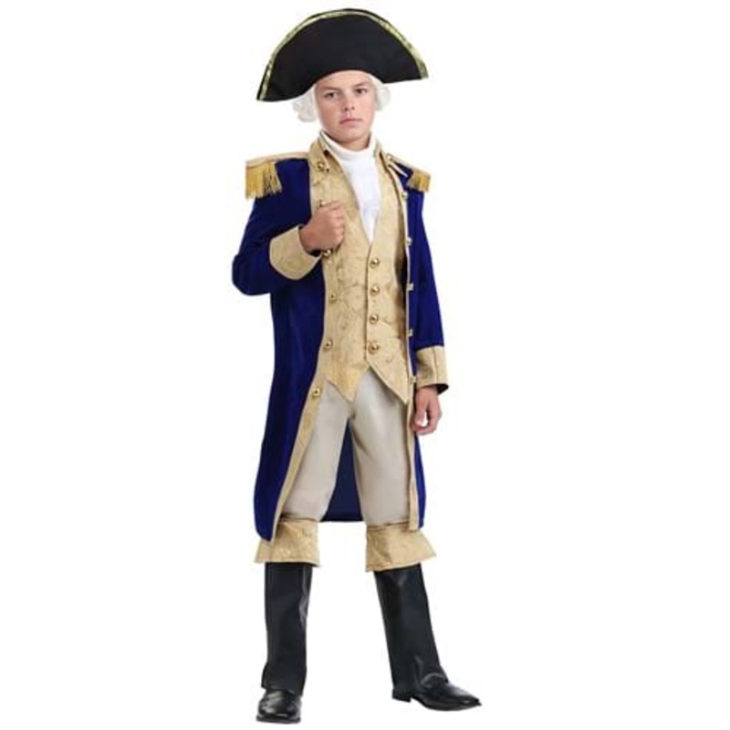 George Washington Costume for Boys X-Small