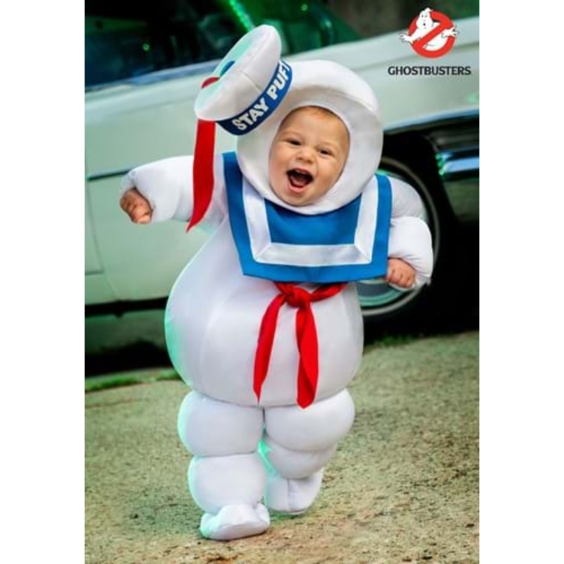 Ghostbusters Stay Puft Costume for Infants 0/3 Months