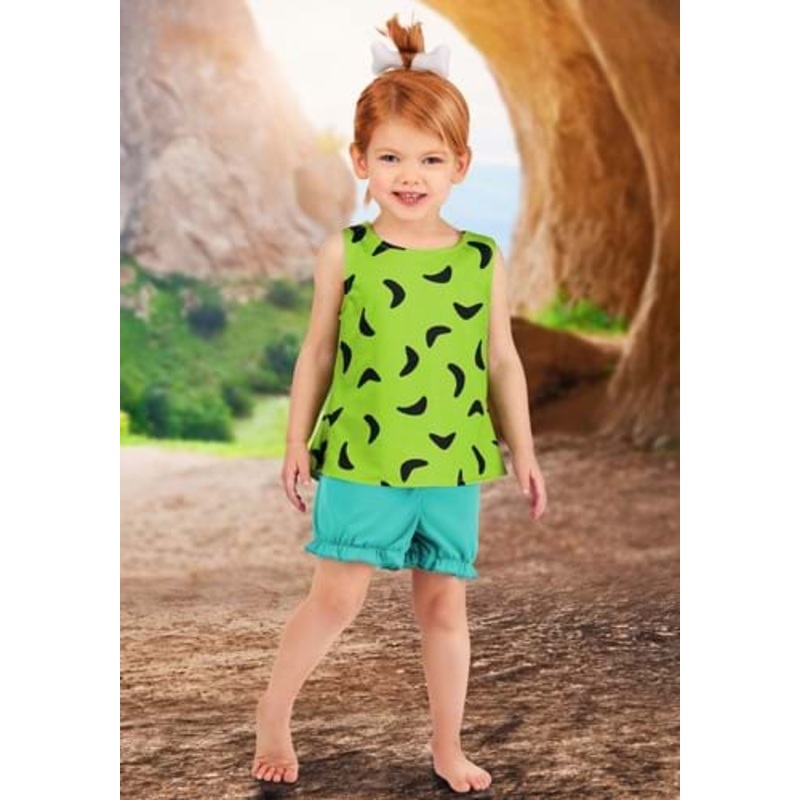 Girl's Classic Flintstones Pebbles Toddler Costume 18 MO