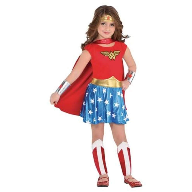 Girl's DC Wonder Woman Original Costume Small