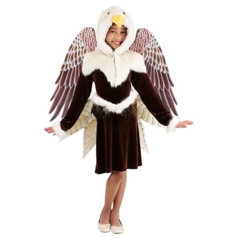 Girl's Eagle Dress Costume Small