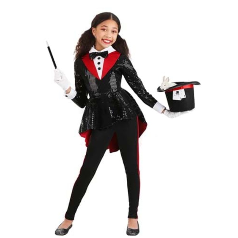 Girl's  Exclusive Magician Costume Small