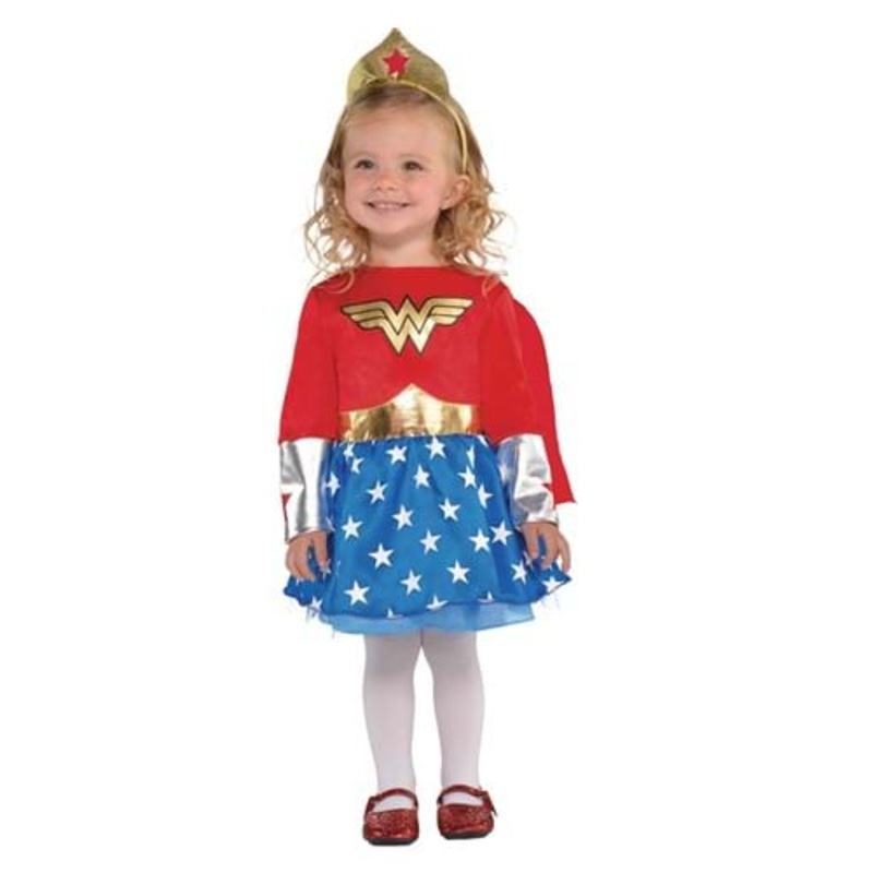 Girl's Infant DC Wonder Woman Original Costume 6/12 Months