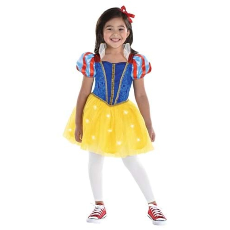 Girl's Toddler Snow White Light Up Costume 3T/4T