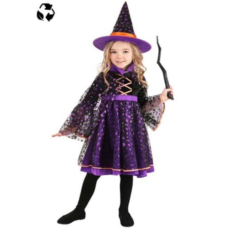 Girl's Twilight Twinkle Witch Sustainable Material Toddler Costume 18 Month