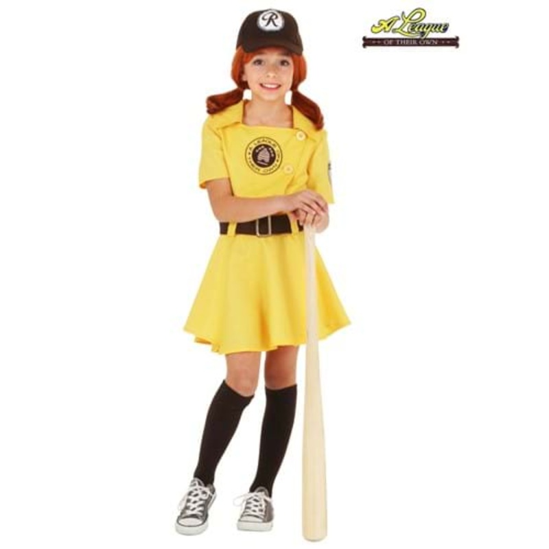 Girls A League of Their Own Kit Costume X-Small
