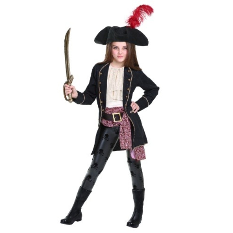 Girls Buccaneer Costume X-Small
