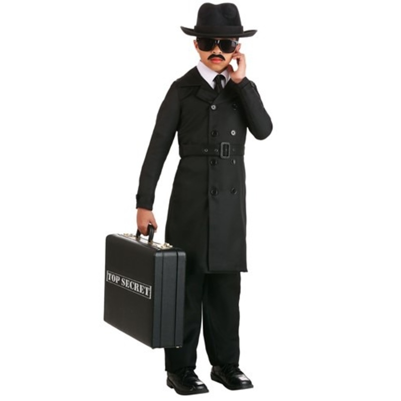 Kid's Secret Agent Man Costume X-Small
