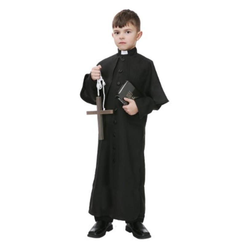 Kids Deluxe Priest Costume  X-Small