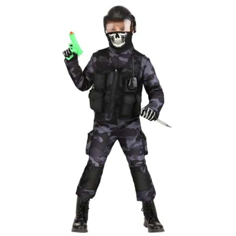 Midnight Navy Seal Costume for Children X-Small