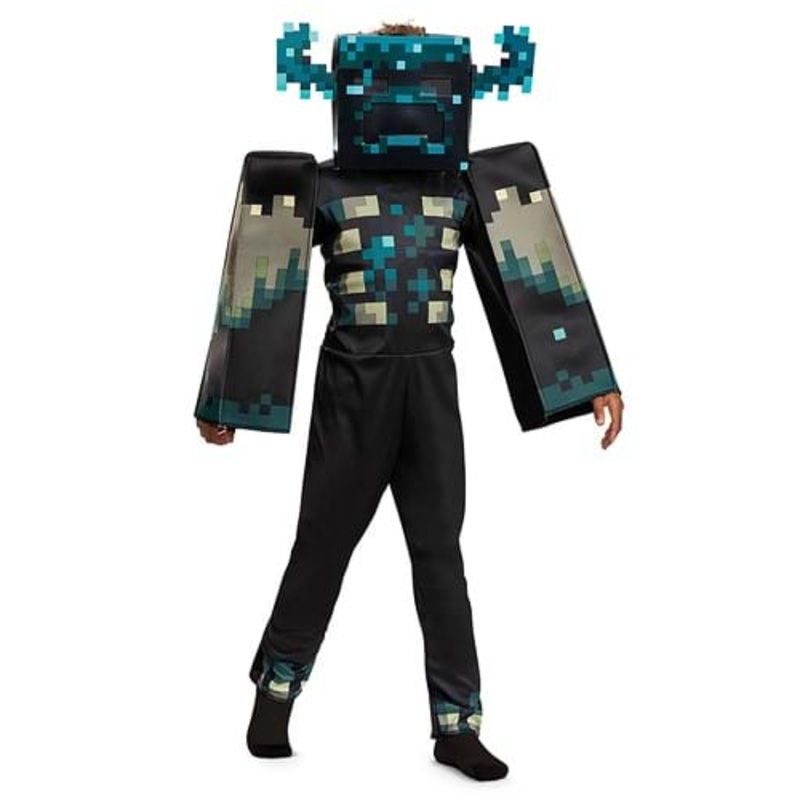 Minecraft Deluxe Warden Costume for Kids Small