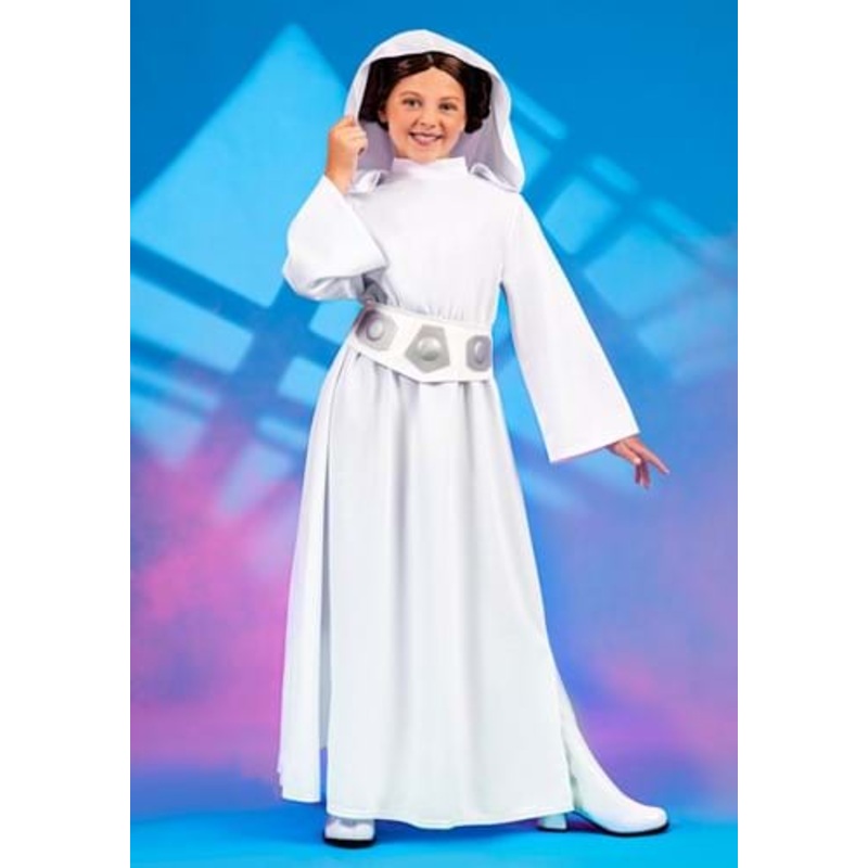 Premium Star Wars Princess Leia Costume for Girls X-Small