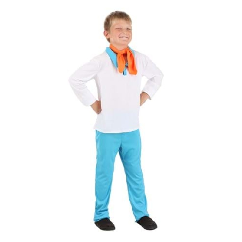 Scooby Doo Fred Costume for Boys X-Small
