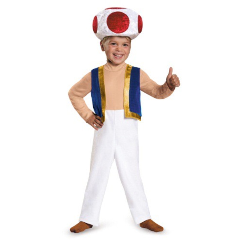 Super Mario Toad Toddler Costume 2T