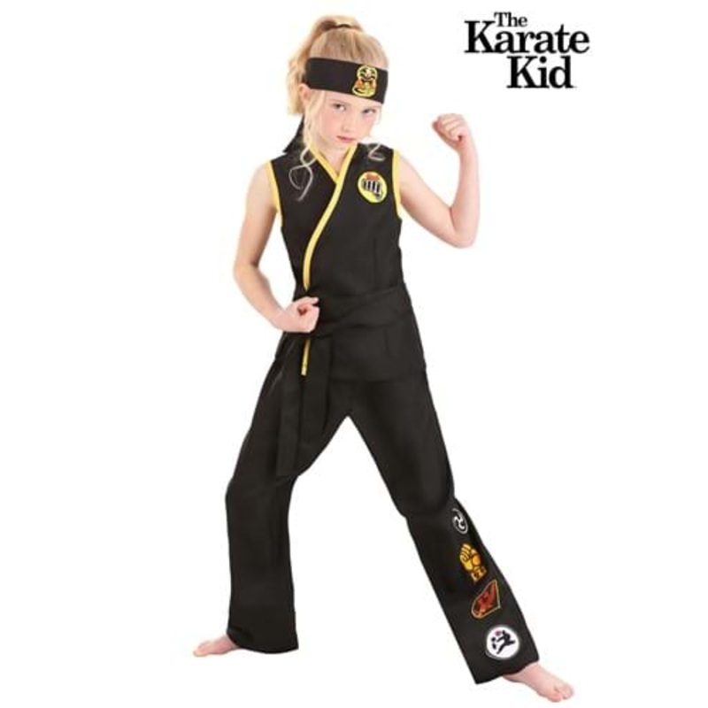 The Karate Kid Cobra Kai Costume for Girls Small