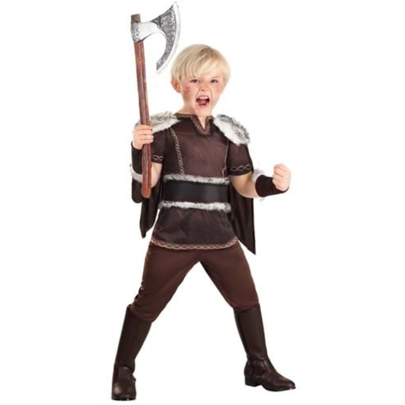 Toddler Deluxe Victorious Viking Costume for Boys 2T
