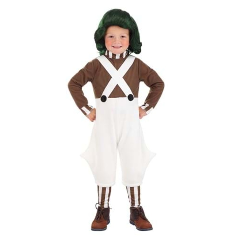 Willy Wonka Oompa Loompa Toddler Costume 18 Months
