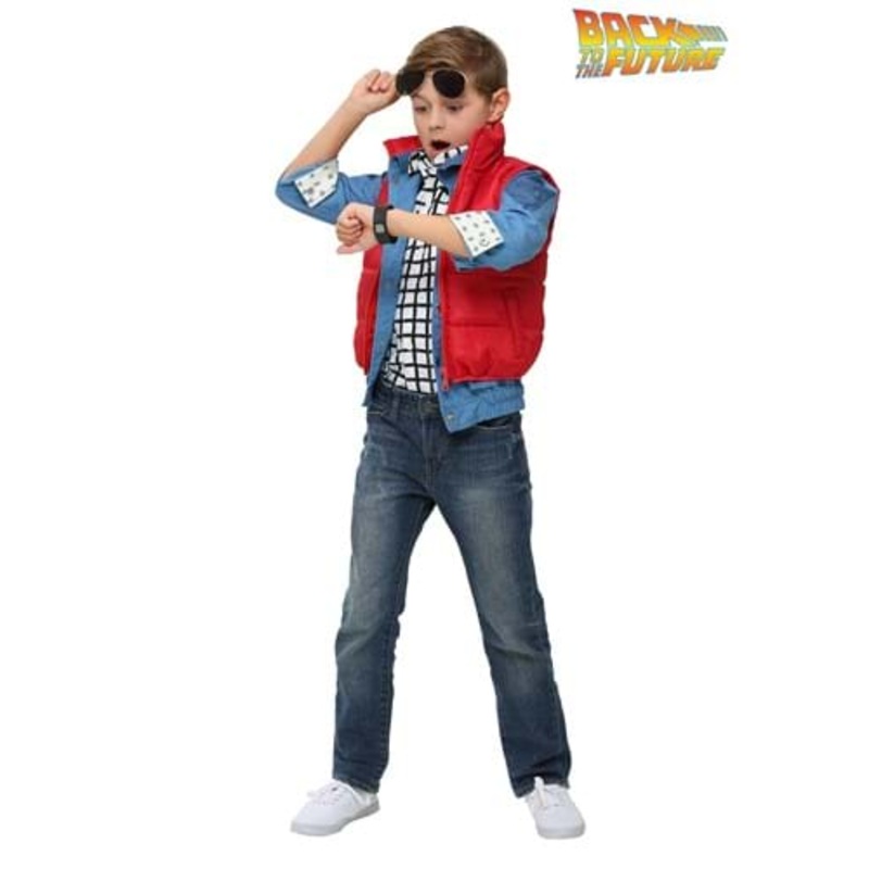 Back to the Future Child Marty McFly Costume X-Small