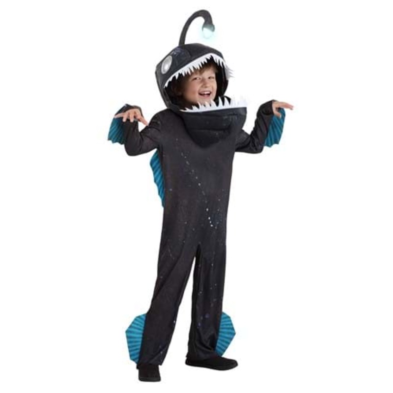 Bigmouth Angler Fish Costume for Kids Small