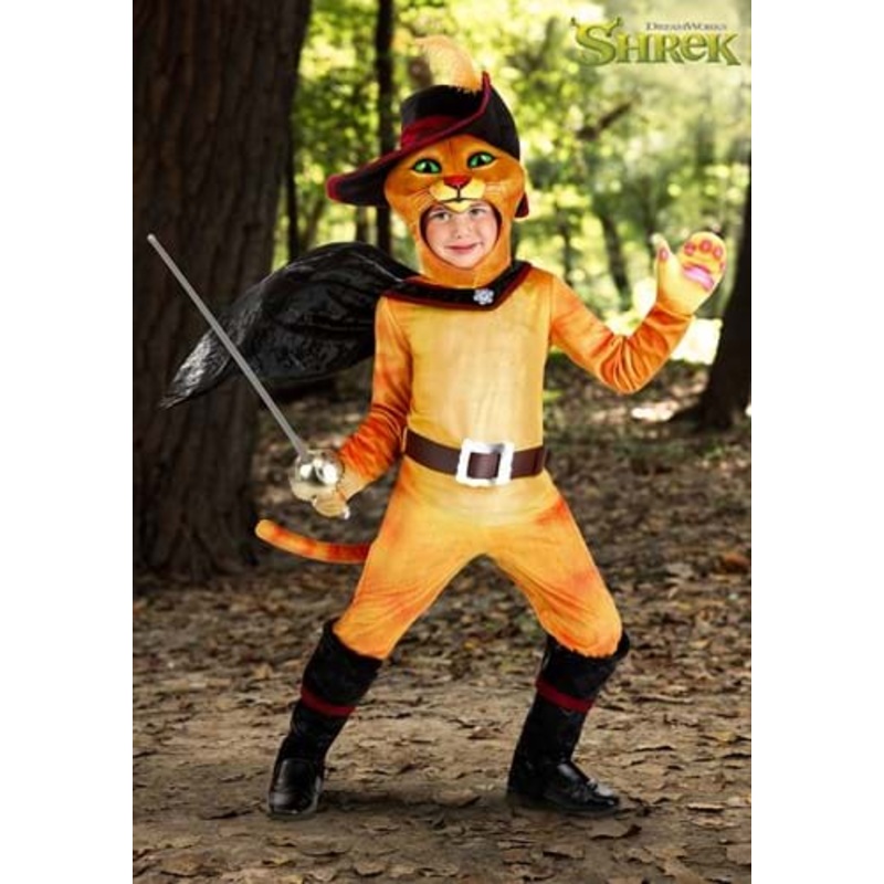 Boy's Shrek Puss in Boots Toddler Costume 18 Months