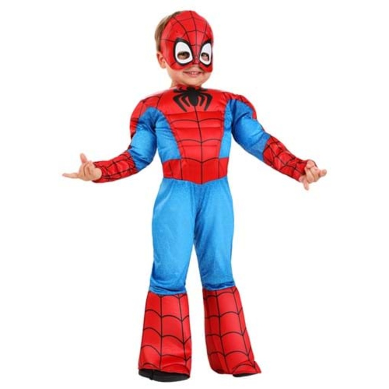 Boy's Spidey and His Amazing Friends Toddler Spider-Man Costume 2T