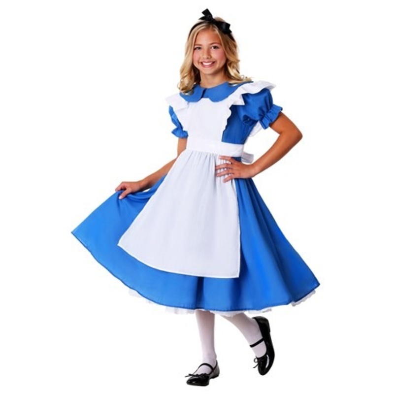 Child Deluxe Alice Costume X-Small (4)