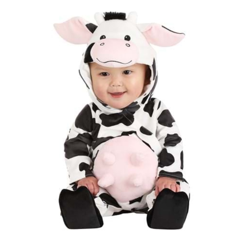 Cutie Infant Cow Costume 0/3 Months