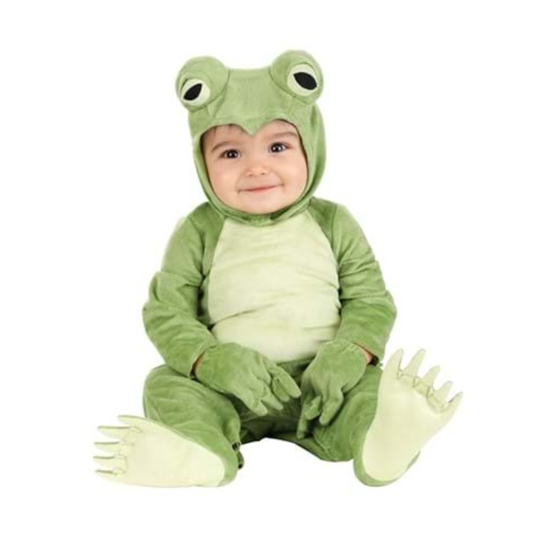 Deluxe Frog Costume for Infants 0/3 Months