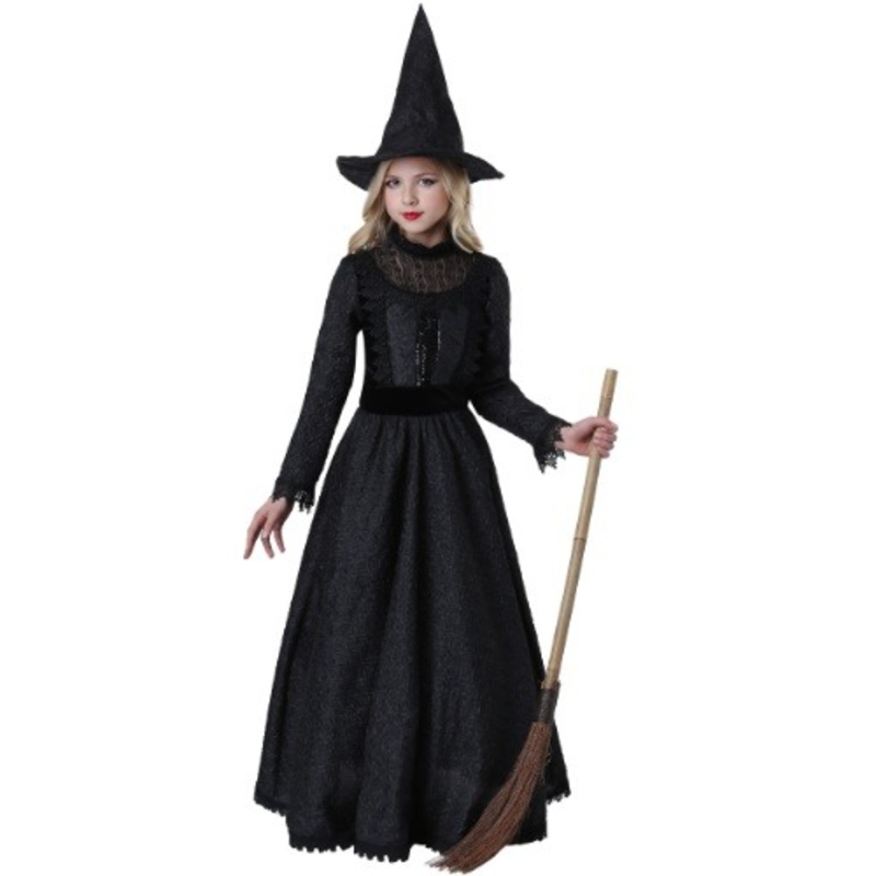 Deluxe Girls Witch Costume X-Small